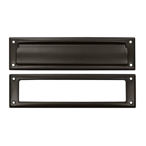 Patioplus 13.12 in. Mail Slot with Interior Frame, Oil Rubbed Bronze - Solid PA2667157 - main